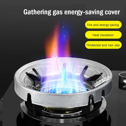 Fire & Windproof Energy Saving Gas Stove Stand (Pack Of 2)