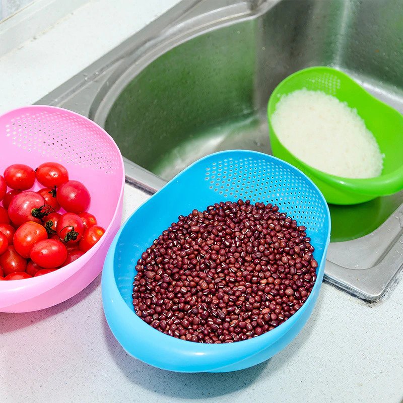Washing Bowl and Strainer